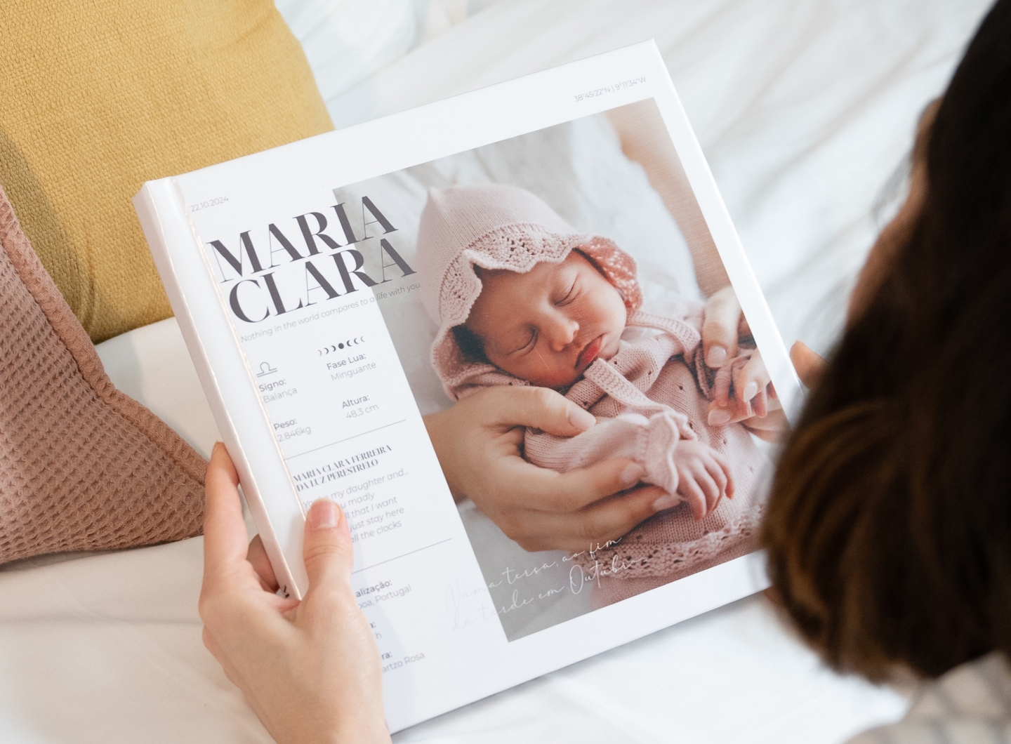 O início de uma nova vida, guardado para sempre